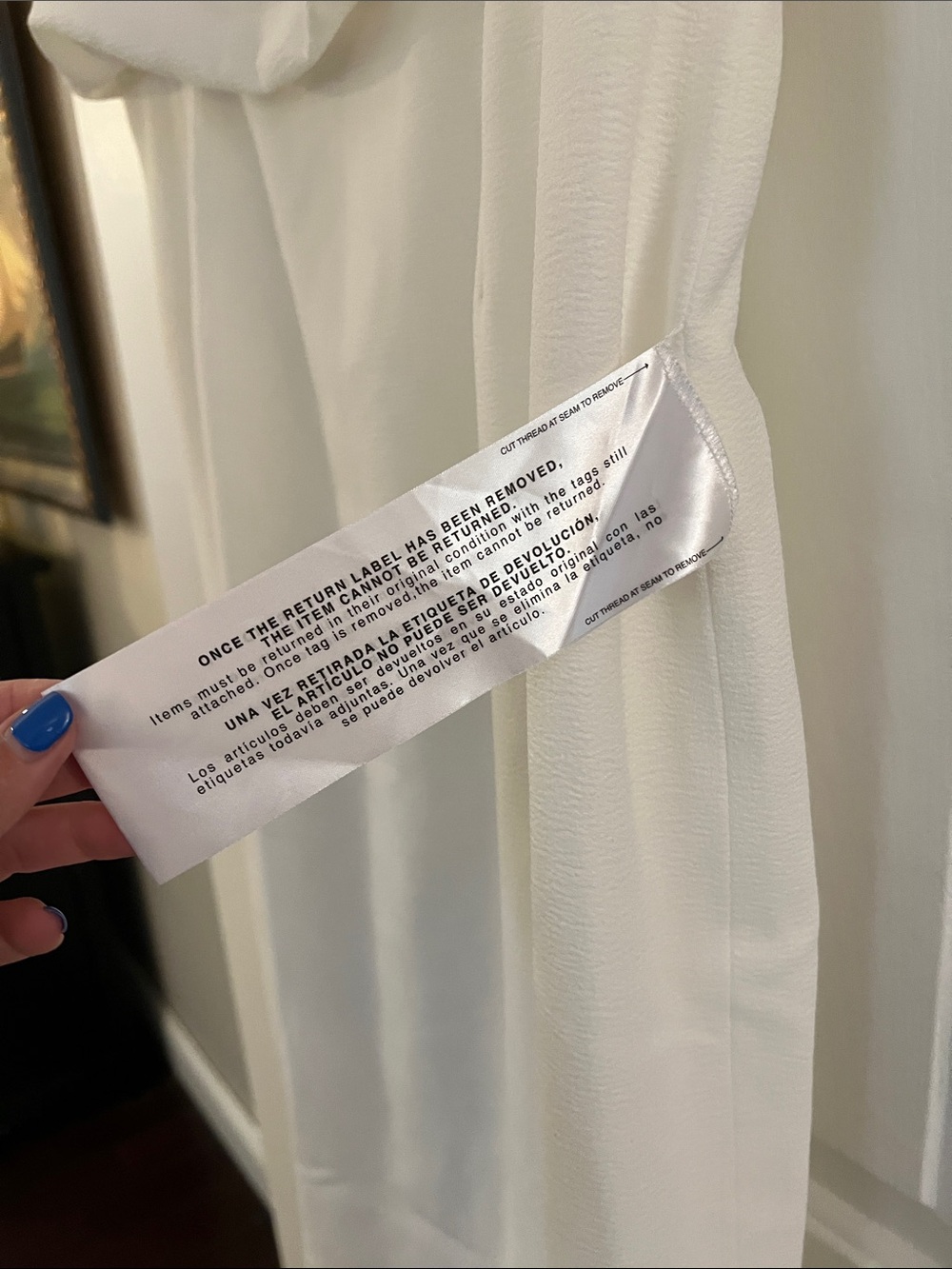 Dress the Population White Midi Sheath Dress with Spaghetti Straps - Picture 3 of 7